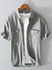 Men's Plus Size Casual Short Sleeve Shirt test