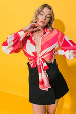 GOOD TIMES ONLY WOVEN TOP