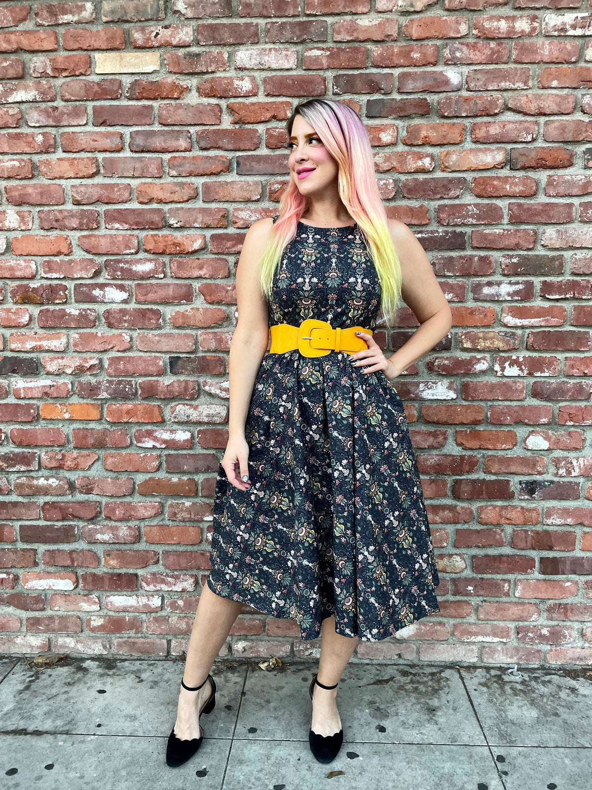 White Rabbit Midi Dress