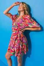 YOUR TO KEEP WOVEN MINI DRESS