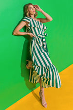 DAYS LIKE THESE POPLIN MIDI DRESS