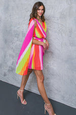 DANCE THE NIGHT WOVEN MINI DRESS