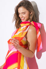 SWEETEN THE DAY WOVEN MIDI DRESS