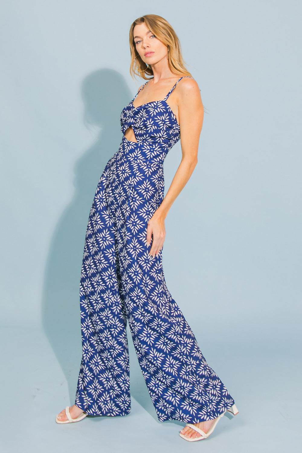 SEND A MESSAGEWOVEN JUMPSUIT