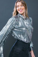 RUNWAY TREND FOILED TOP