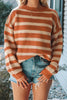Striped Oversized Dropped Shoulder Sweater test