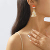 Christmas Tree Dangle Earrings test