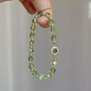 18K Gold-Plated Zircon Bead Bracelet test