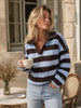 Striped Dropped Shoulder Sweater test