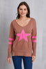 Star Scoop Neck Dropped Shoulder T-Shirt test