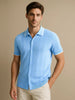 Men's Full Size Button Down Contrast Trim Shirt Plus Size test