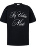 Men's Letter Round Neck Short Sleeve T-Shirt test