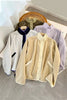 Snap Down Contrast Fleece Jacket with Pockets test