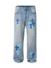Men's Cross Wide Straight Jeans test