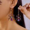 Halloween Spider Dangle Earrings test
