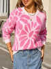 Fuzzy Knit Round Neck Sweater test