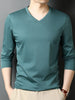 Men's V-Neck Long Sleeve T-Shirt test