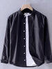 Men's Plus Size Button Up Long Sleeve Shirt test