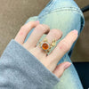 18K Gold-Plated Crab Ring test