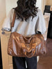 PU Leather Duffel Bag test