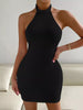 Halter Neck Bodycon Mini Dress test