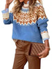 Full Size Fair Isle Patterned Long Sleeve Sweater Plus Size test