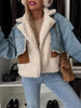 Raw Hem Sherpa Lined Denim Jacket test