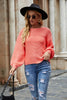 Round Neck Lantern Sleeve Sweater test