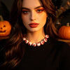 Halloween Eyeball Beaded Necklace test