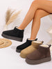 Platform Winter Ankle Boots with Cozy Fleece Lining test