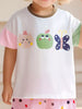 Children's Cartoon Graphic Color BlockT-Shirt test