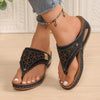 Toe Post Wedge Sandals test