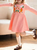 Children's Animal Embroidered Long Sleeve Dress test