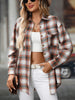 Oversized Plaid Button-Up Shirt test