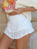Lace Layered Mini Skirt test