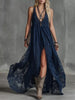 Lace Maxi Dress with High Slit test