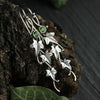 Ivy Leaf Alloy Dangle Earrings test