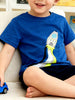 Children's Rocket Round Neck Short Sleeve T-Shirt test