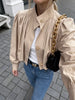 Button-Down Puff-Sleeve Jacket test