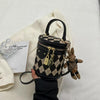 Diamond Pattern Bucket Crossbody Bag test
