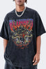 Men's Graphic Round Neck Short Sleeve T-Shirt test