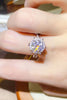 2 Carat Moissanite 925 Sterling Silver Ring test