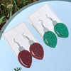 Christmas Glitter Drop Earrings test