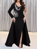 Slit Rhinestone One Shoulder Maxi Dress test