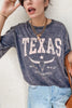 TEXAS Steer Head Graphic Mineral Wash Oversized T-Shirt test