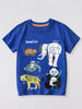 Children's Animal Graphic Short Sleeve T-Shirt test