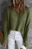 Round Neck High-Low Sweater test