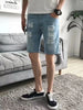 Men's Distressed Wash Denim Shorts test