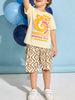 Children's Graphic Tee & Geometric Print Shorts Set test