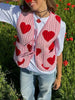 Tied Heart Vest with Pockets test